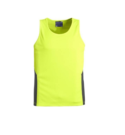 Picture of Syzmik, Unisex Hi Vis Squad Singlet